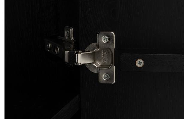 Goossens opbergkast bjarte zwart eiken - 8203431-A-07