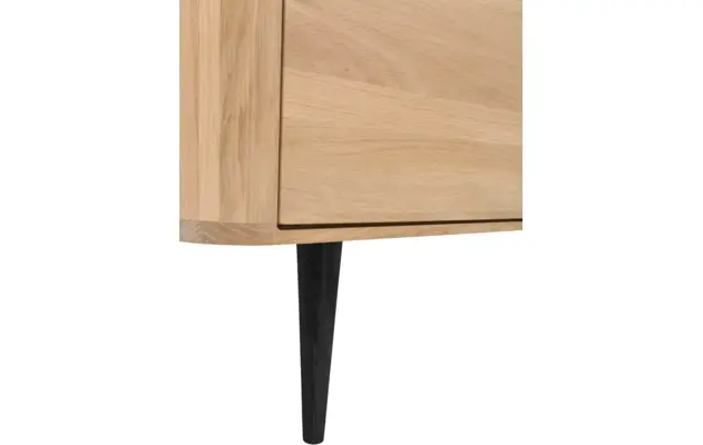 Goossens dressoir bjarte wit eiken - 8203437-03