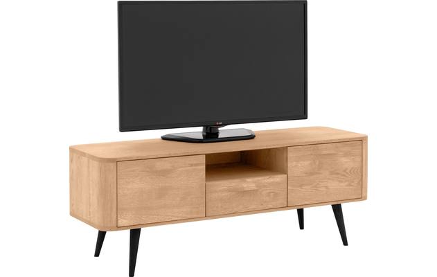 Goossens tv meubel bjarte wit eiken - 8203447-04
