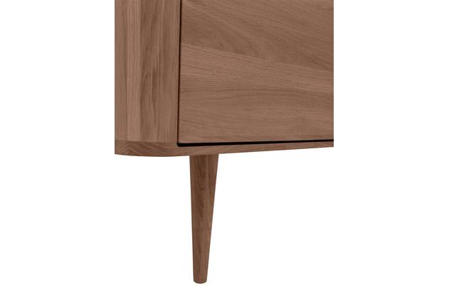Goossens dressoir bjarte donker bruin eiken - 8203454-03