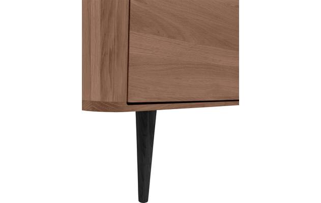 Goossens dressoir bjarte donker bruin eiken - 8203457-03