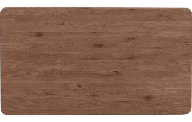 Goossens eettafel bjarte donker bruin eiken - 8203458-04
