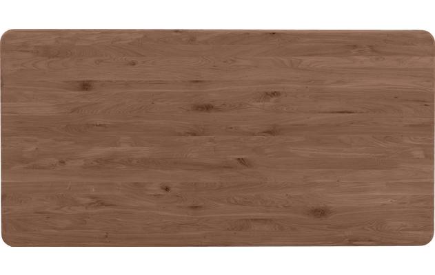 Goossens eettafel bjarte donker bruin eiken - 8203464-04