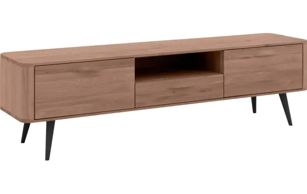 Goossens tv dressoir bjarte donker bruin eiken - 8203475-02