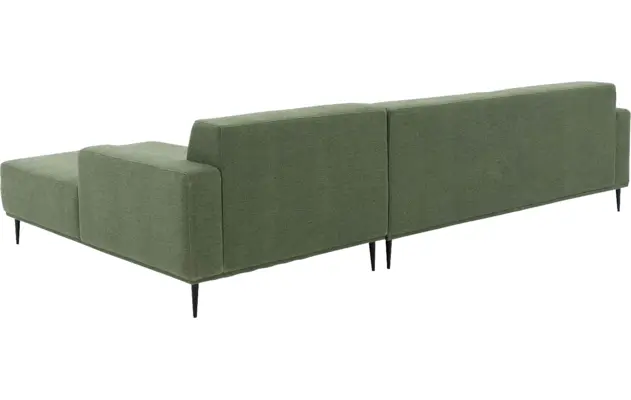 Goossens excellent loungebank prato groen stof - 8203535-10