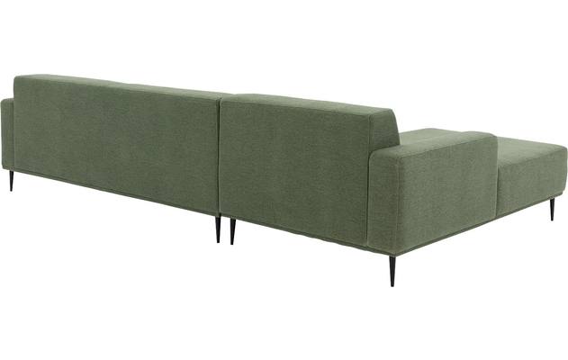 Goossens excellent loungebank prato groen stof - 8203535-gespiegeld-10
