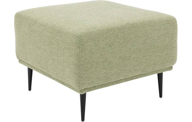 Goossens excellent voetenbank prato groen stof - 8203548-01