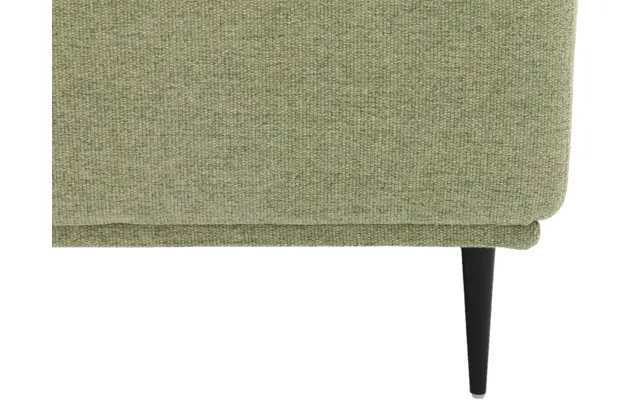 Goossens excellent voetenbank prato groen stof - 8203548-04