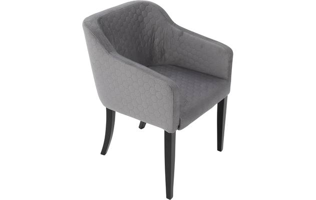 Goossens eetkamerstoel peda grijs stof - 8203559-04