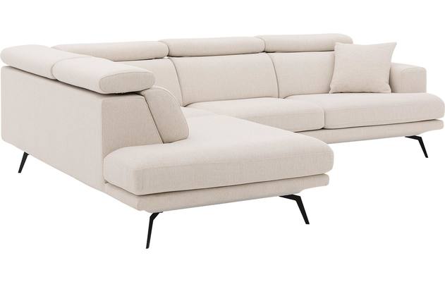 Goossens hoeksalon viggo wit stof - 8203579-05