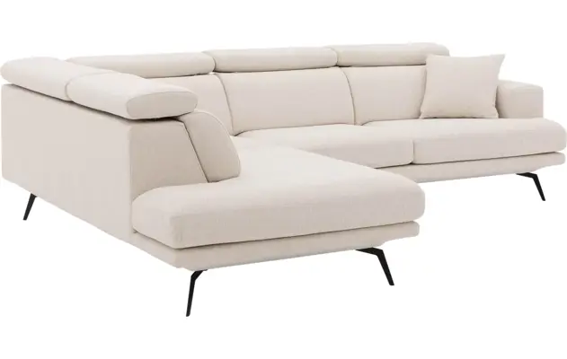 Goossens hoeksalon viggo wit stof - 8203579-05