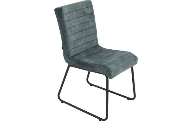 Goossens eetkamerstoel dax grijs stof - 8203776-04