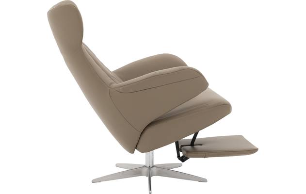Goossens excellent relaxstoel avec bruin leer - 8203913-06