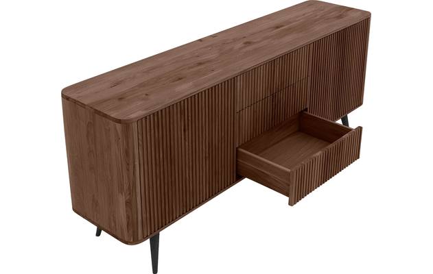 Goossens dressoir seppe donker bruin eiken - 8204750-08