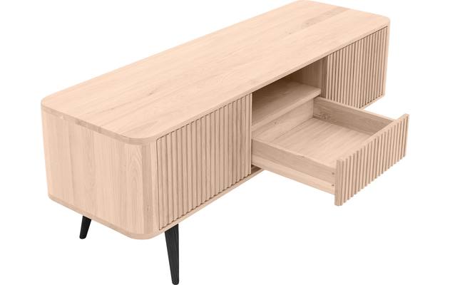 Goossens tv meubel seppe wit eiken - 8204760-07