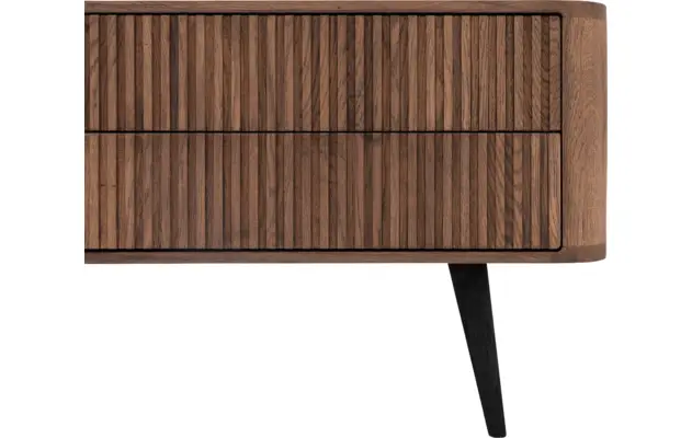Goossens tv meubel seppe donker bruin eiken - 8204765-07