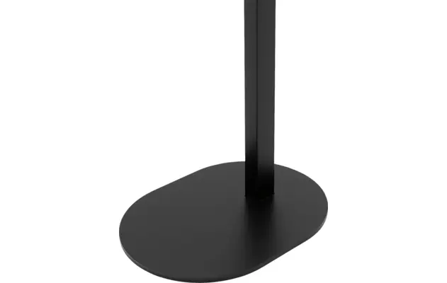 Goossens nachtkastje oval zwart eiken - 8205025-05