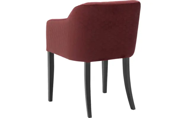 Goossens eetkamerstoel peda rood stof - 8205429-02
