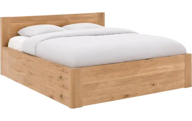Goossens bedframe bibi blank eiken - 8205721-01