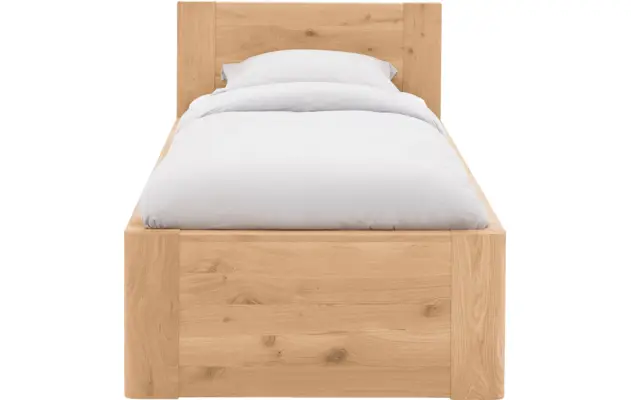 Goossens bedframe bibi blank eiken - 8205741-01-A