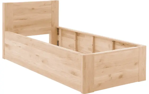 Goossens bedframe bibi blank eiken - 8205746-04-A