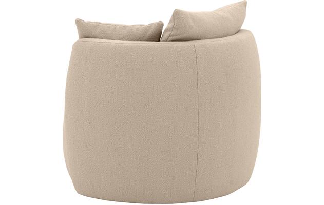Goossens fauteuil terra beige stof - 8210034-B-04