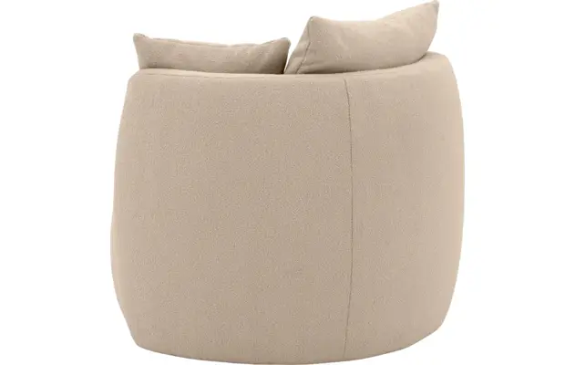Goossens fauteuil terra beige stof - 8210034-B-04