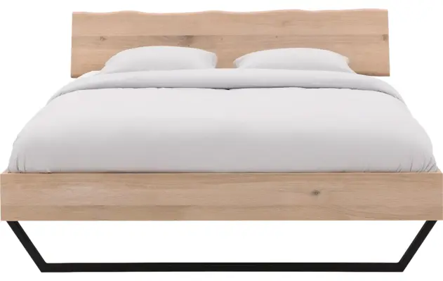 Goossens bedframe slade wit eiken - 8210079-02