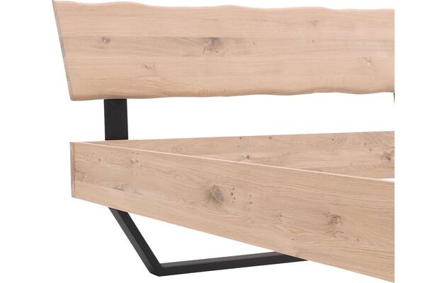 Goossens bedframe slade wit eiken - 8210079-05