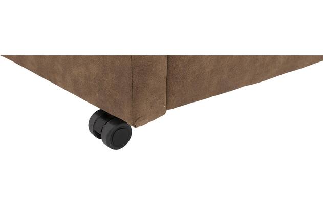 Goossens eetkamerstoel leen bruin microvezel - 8210226-05