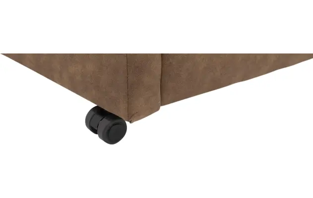 Goossens eetkamerstoel leen bruin microvezel - 8210226-05