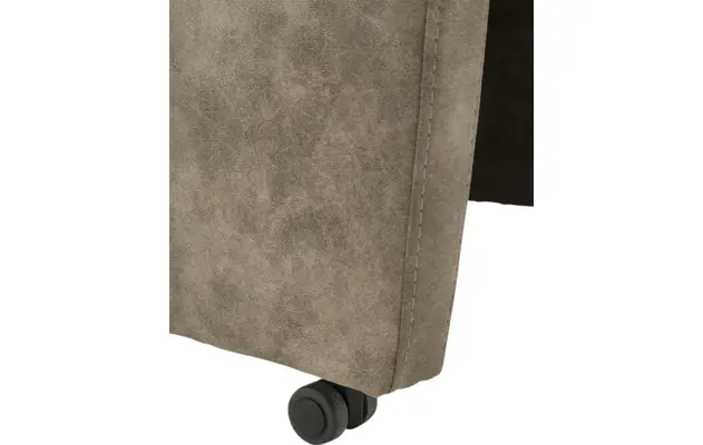 Goossens eetkamerstoel leen bruin microvezel - 8210238-05