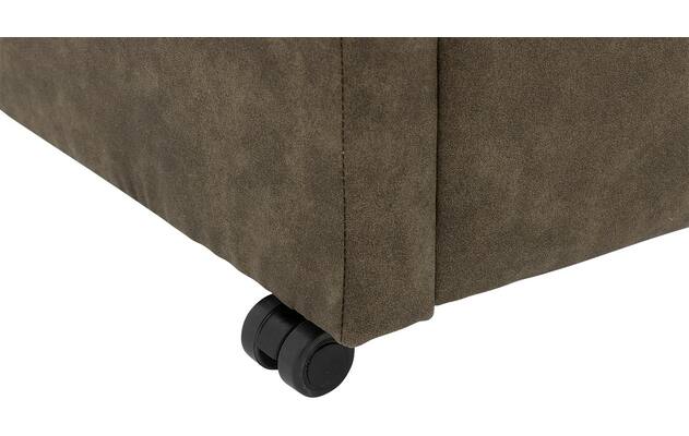 Goossens eetkamerstoel leen groen microvezel - 8210239-05-2