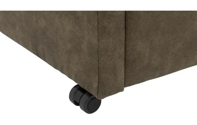 Goossens eetkamerstoel leen groen microvezel - 8210239-05-2