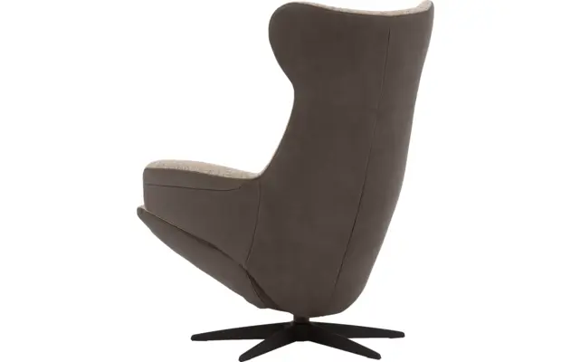 Goossens excellent relaxstoel avec grijs leer - 8210273-07