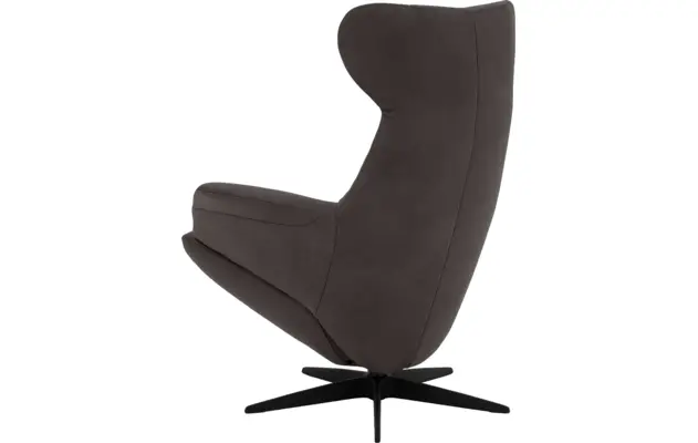 Goossens excellent relaxstoel avec grijs leer - 8210298-03