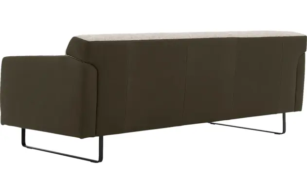 Goossens excellent zitbank montreal groen leer - 8210352-05