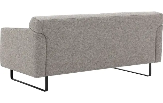 Goossens excellent zitbank montreal grijs stof - 8210373-03