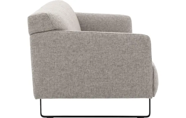 Goossens excellent zitbank montreal grijs stof - 8210380-04
