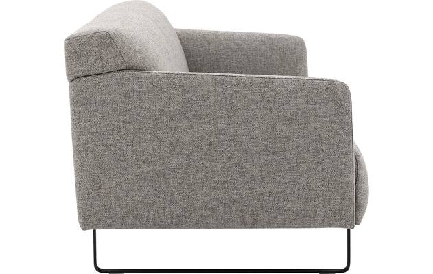 Goossens excellent zitbank montreal grijs stof - 8210381-04