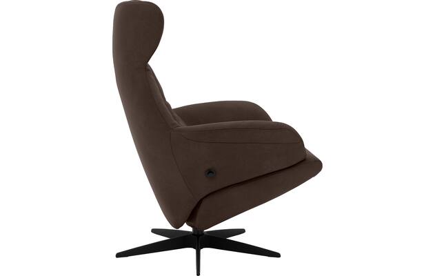 Goossens excellent relaxstoel avec bruin leer - 8210417-04