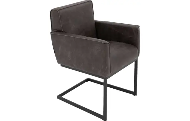 Goossens excellent eetkamerstoel tom bruin leer - 8210518-04