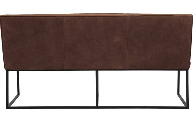 Goossens excellent eetbank tom bruin leer - 8210538-04