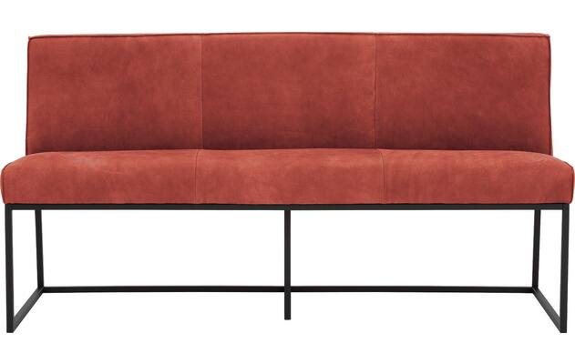 Goossens excellent eetbank tom rood leer - 8210542-01