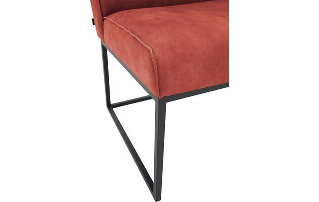 Goossens excellent eetbank tom rood leer - 8210542-08
