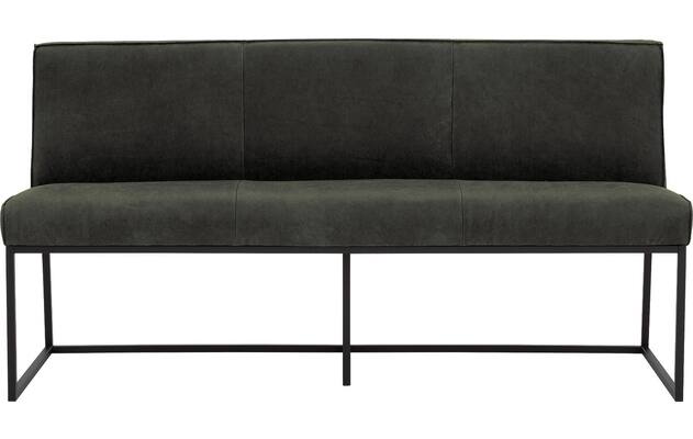 Goossens excellent eetbank tom groen leer - 8210545-01