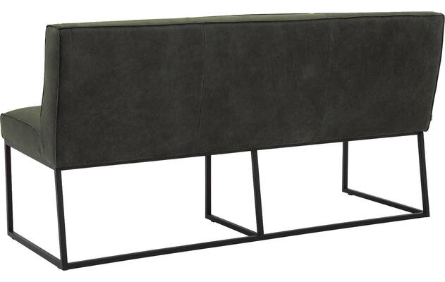 Goossens excellent eetbank tom groen leer - 8210545-03