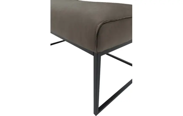 Goossens excellent eetbank tom grijs leer - 8210557-07