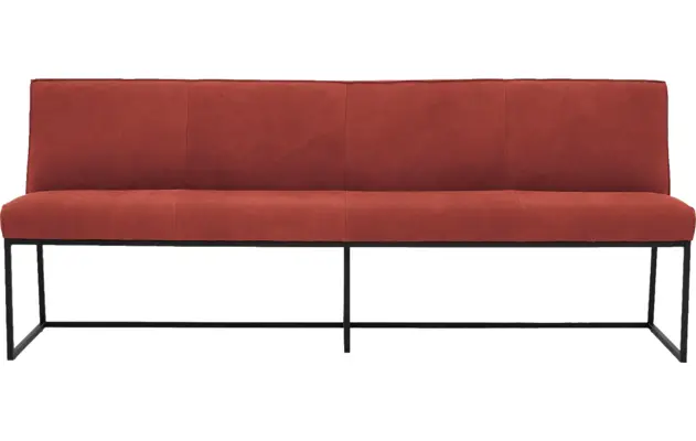 Goossens excellent eetbank tom rood leer - 8210562-01