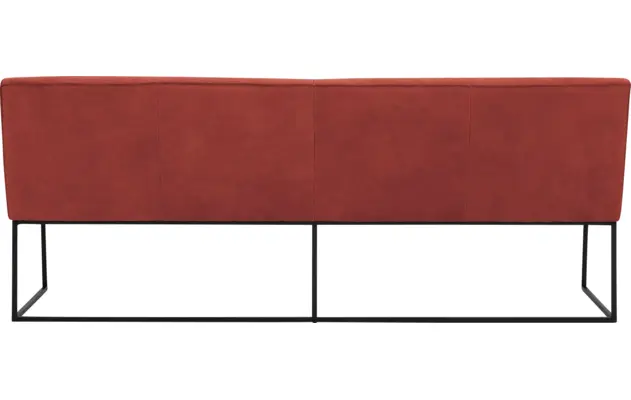 Goossens excellent eetbank tom rood leer - 8210562-03